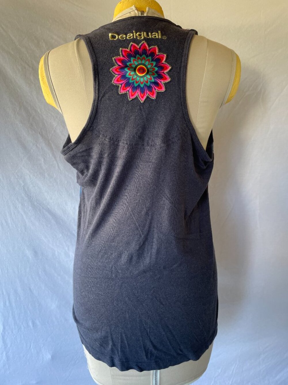 Desigual Slouchy Tank Top - Picture 3 of 4